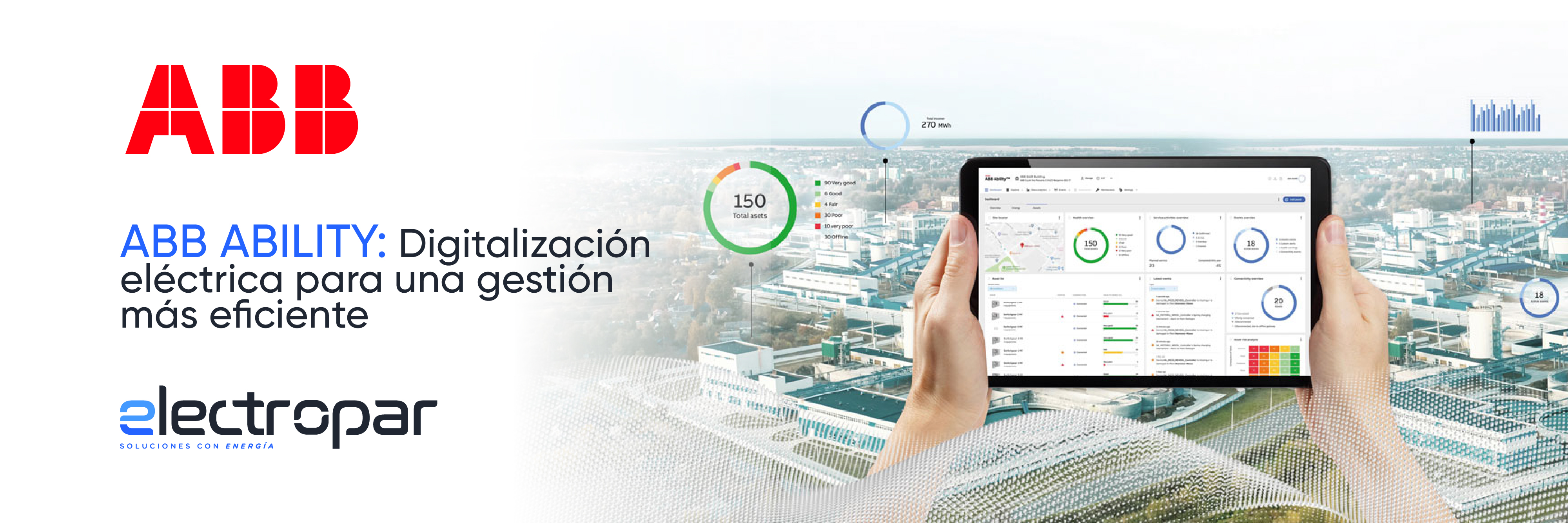 ABB Ability™ es la digitalización eléctrica para una gestión más eficiente