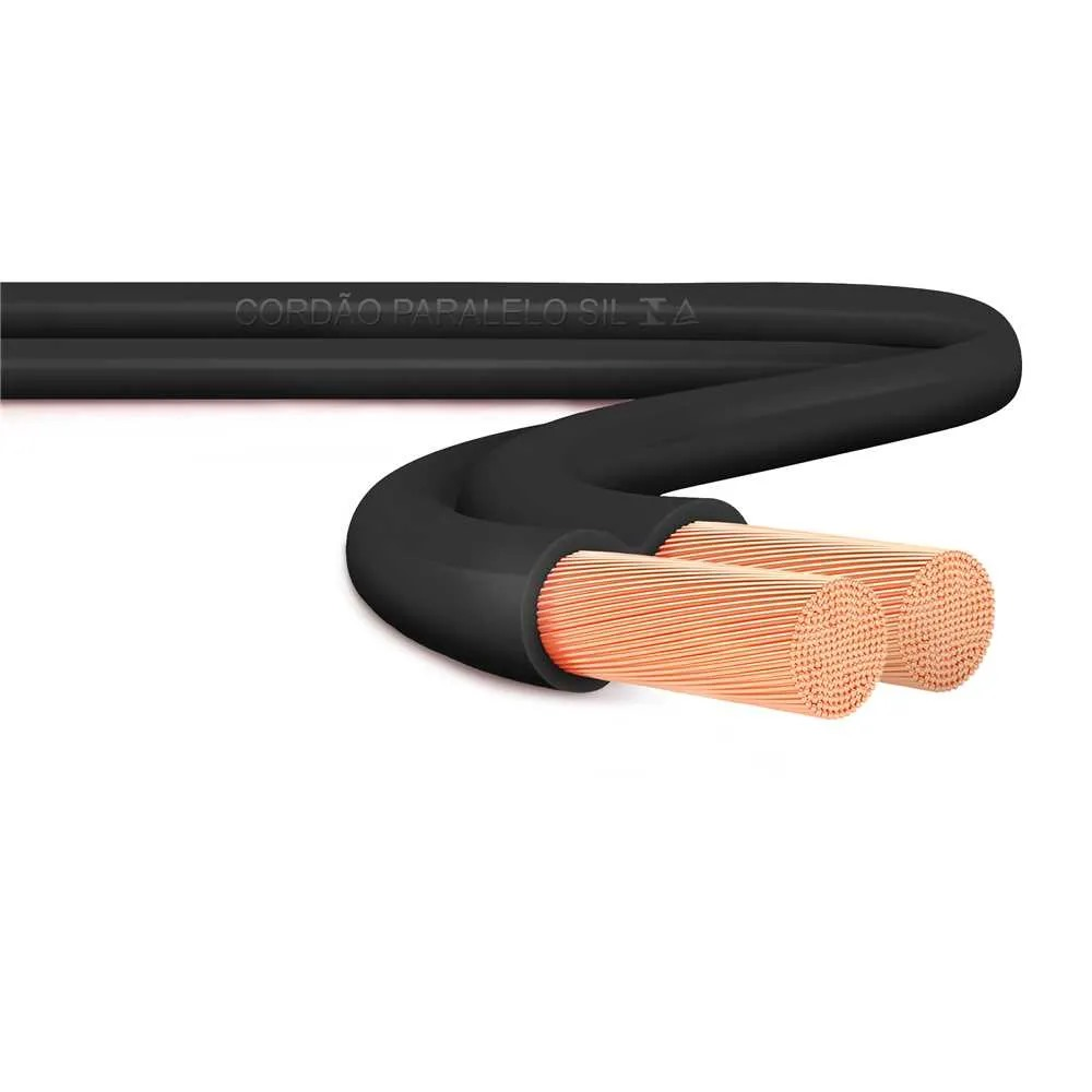 CORDON 2 X 0,75MM2 300V NEGRO - ROLLO | Electropar S.A.