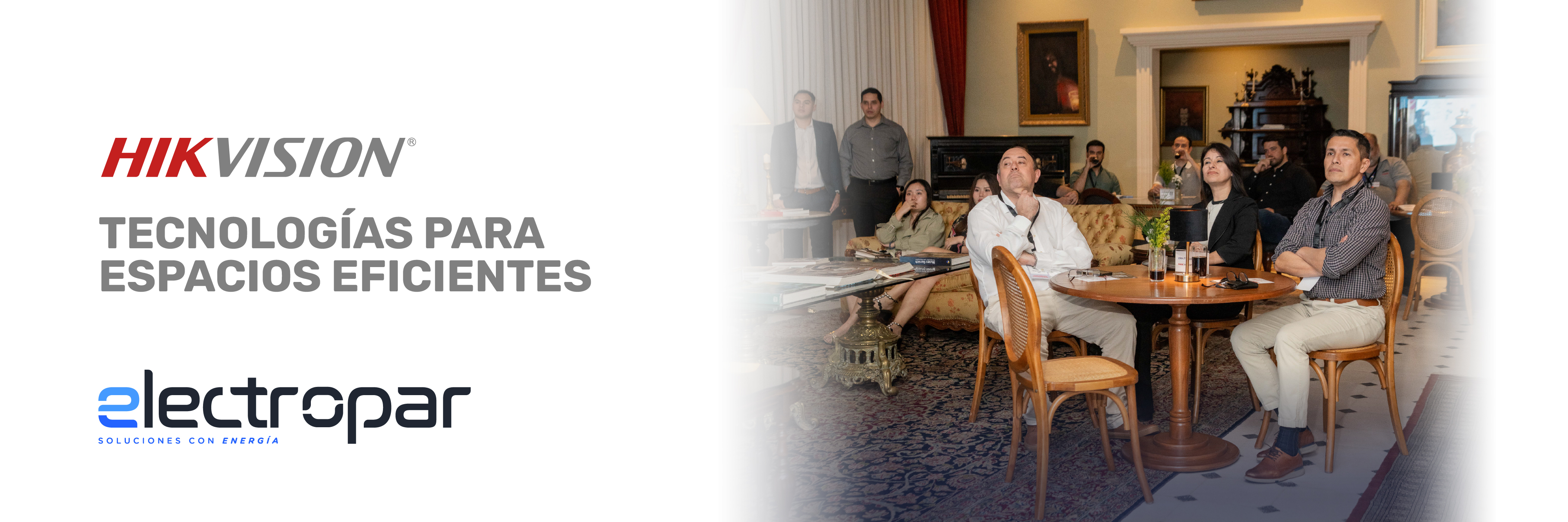 Electropar presentó junto a Hikvision sus soluciones para espacios eficientes en un after exclusivo con profesionales del sector