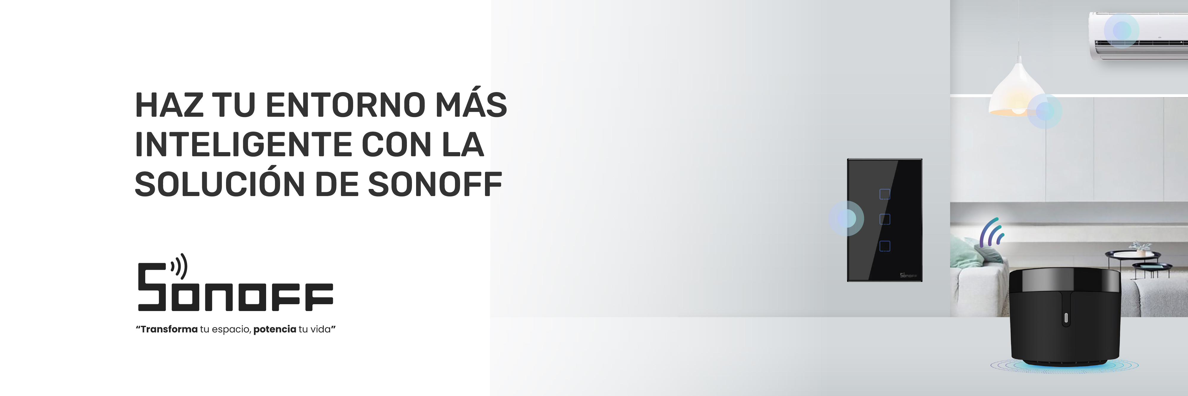 Haz tu entorno más inteligente con la solución de Sonoff