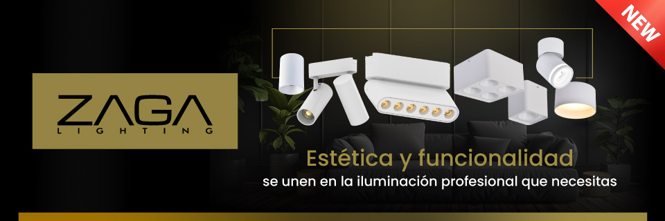 ZAGA: La nueva marca de iluminación de Electropar