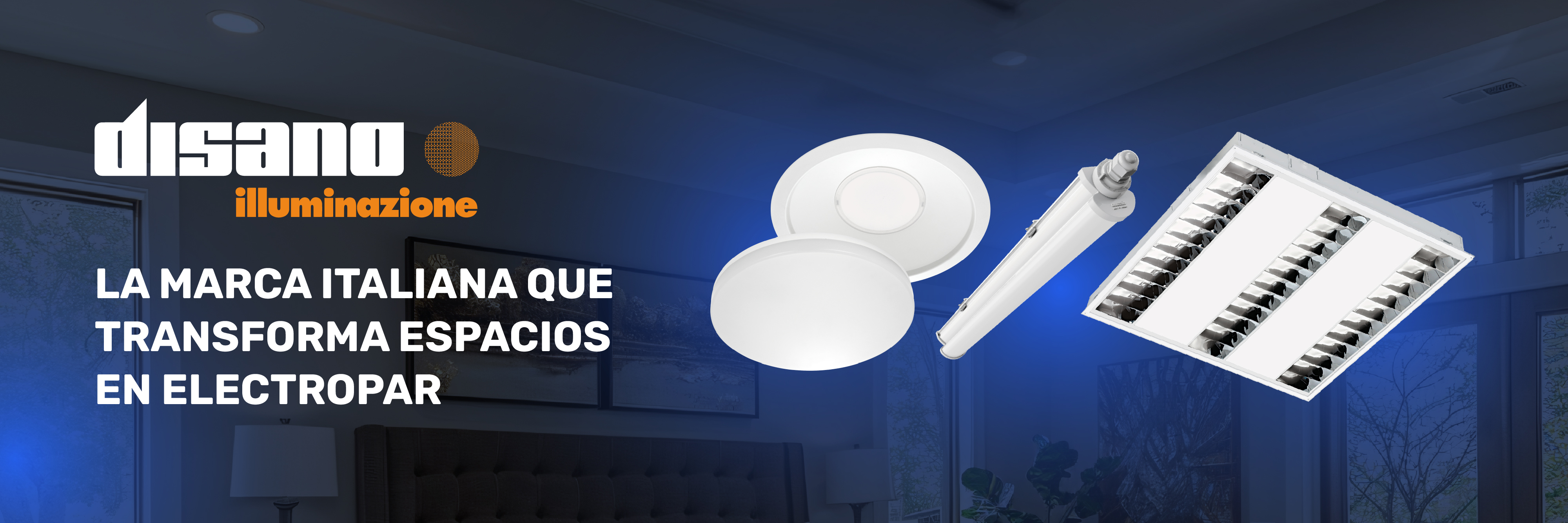 Disano, iluminación técnica de clase mundial con el respaldo de Electropar