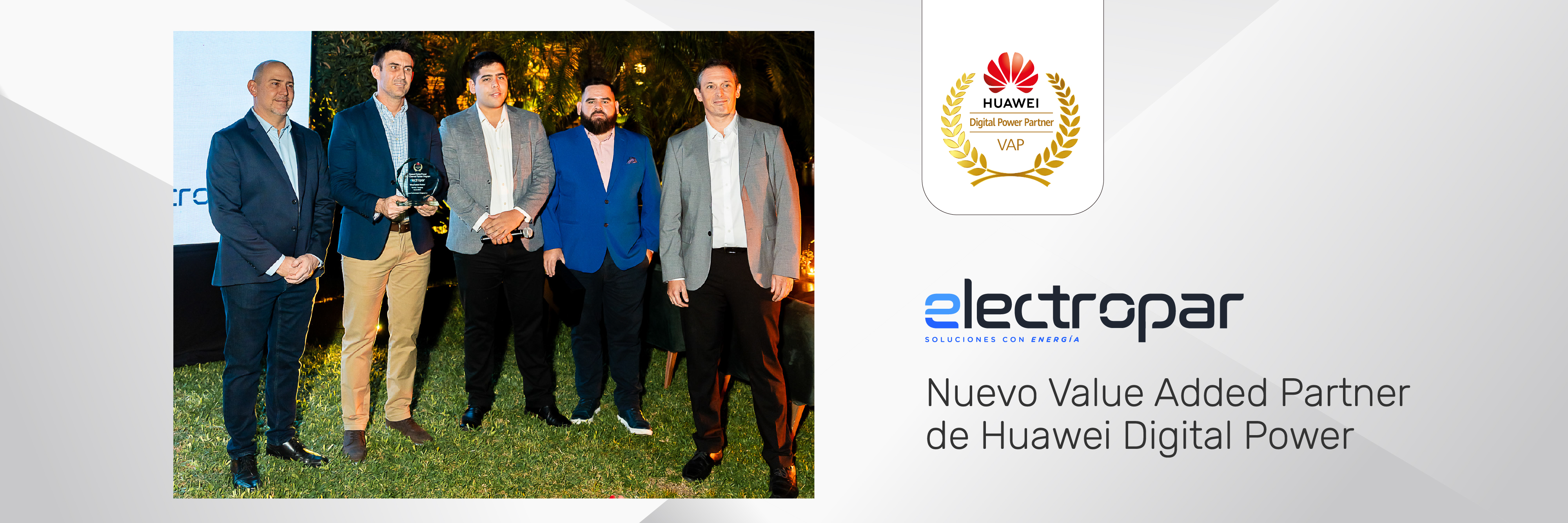 Electropar, nuevo Value Added Partner de Huawei Digital Power