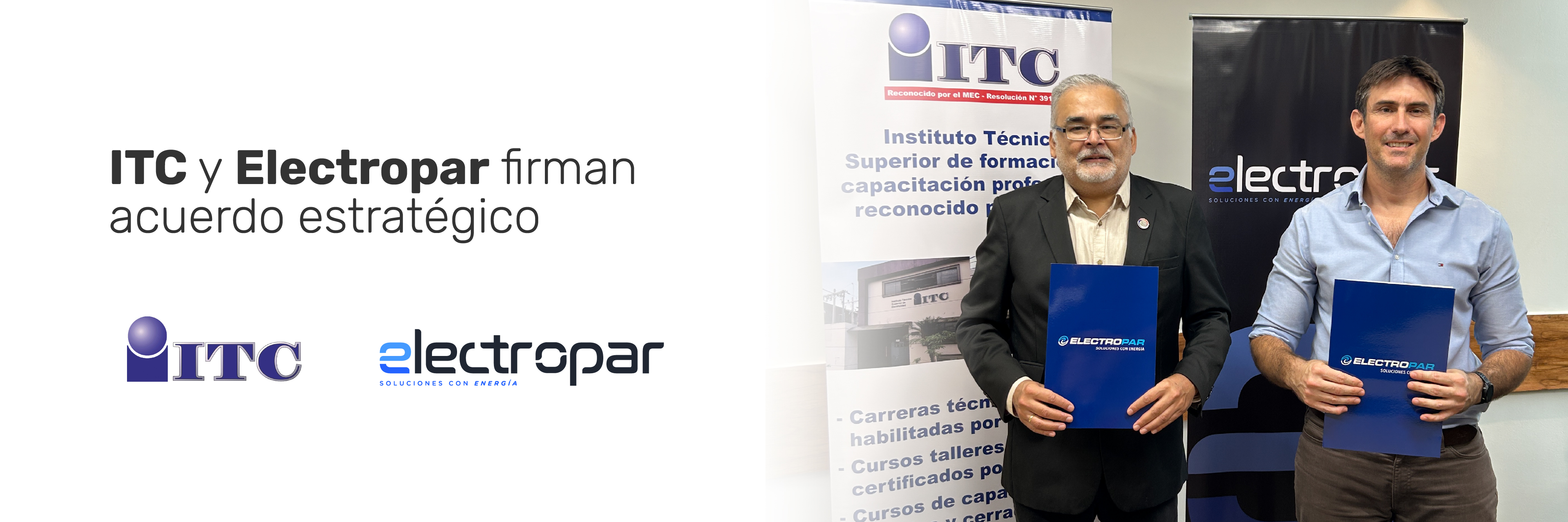 Electropar e ITC firman acuerdo para impulsar la capacitación técnica del sector